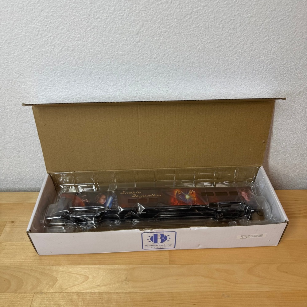 Bradford Exchange Star Wars Anakin Skywalker Vista Dome Car HO Scale
